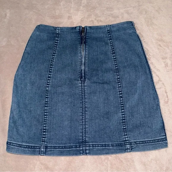 Free people mini skirt size 6 - Picture 2 of 8